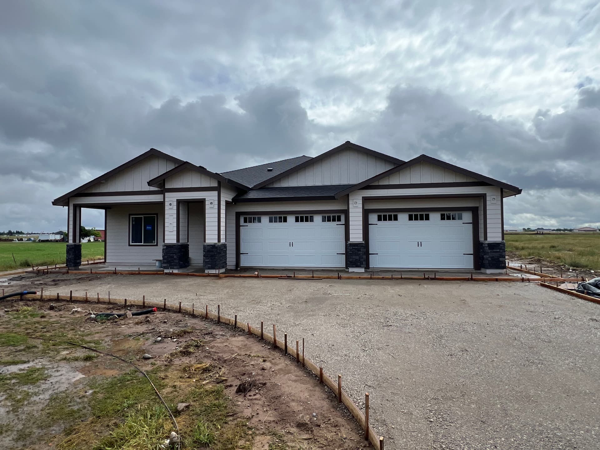 Gallery photos for Custom Garage Doors on a New Build Done Right: Image #1
